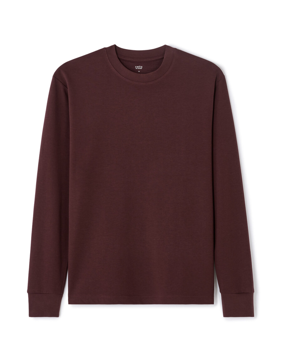 stor långärmad t-shirt