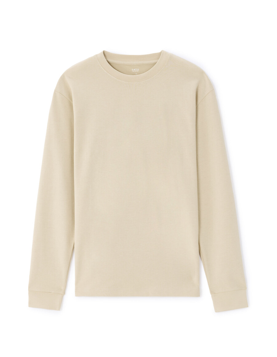 stor långärmad t-shirt