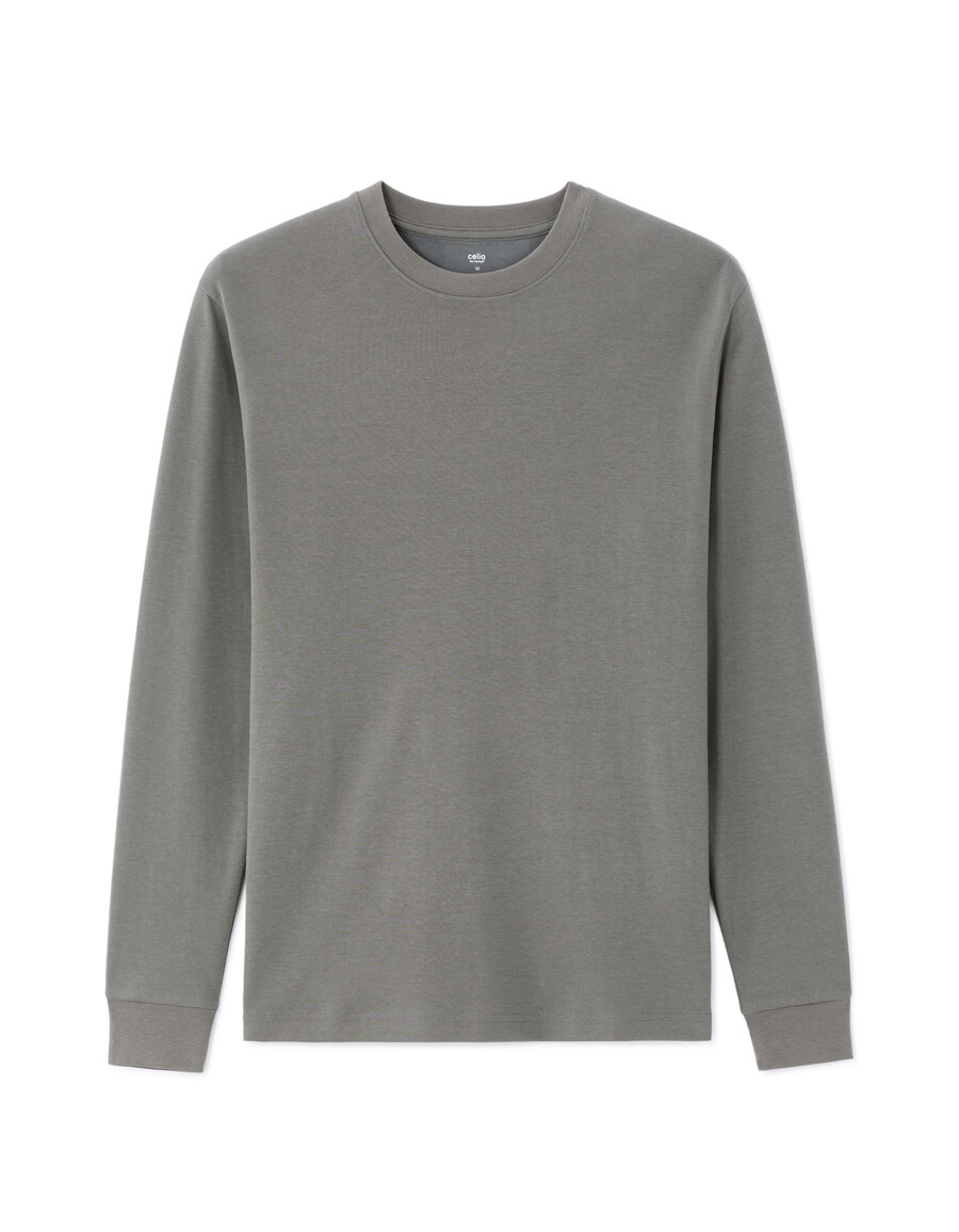 stor långärmad t-shirt